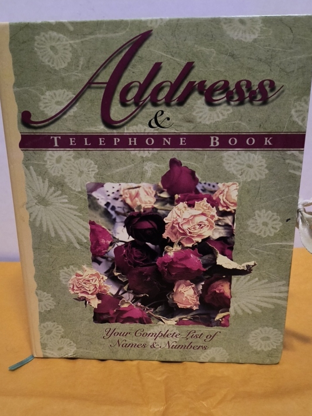 Address & Telephone & Perpetual Date Books B8